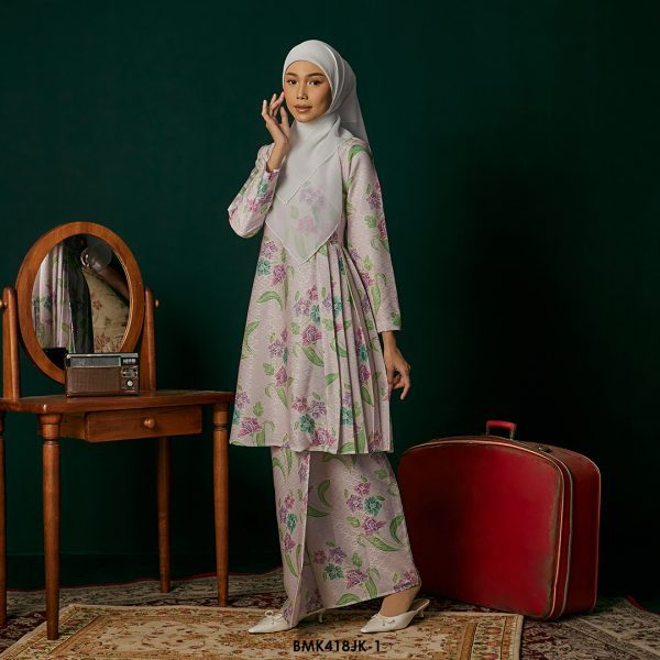 Juliana Kurung Batiq Mia in Soft Purple (BMK418JK-1) - Image 2
