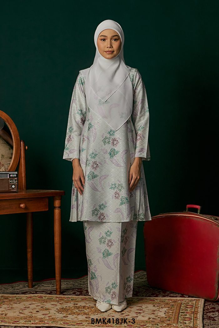 Juliana Kurung Batiq Mia in Pearl Green (BMK418JK-3)