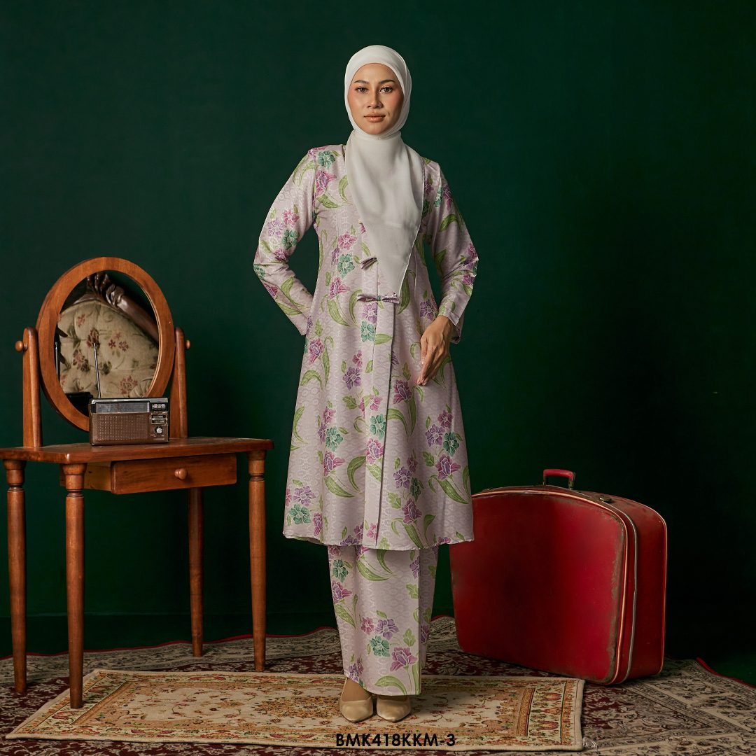 Kebarung Batiq Mia 3.0 Ribbon in Soft Purple (BMK418KKM-3)