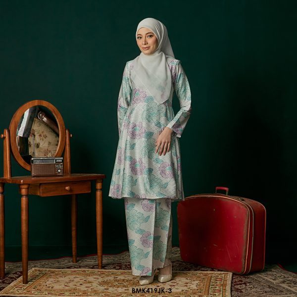 Juliana Kurung Batiq Mia in Ice Mint (BMK419JK-3)
