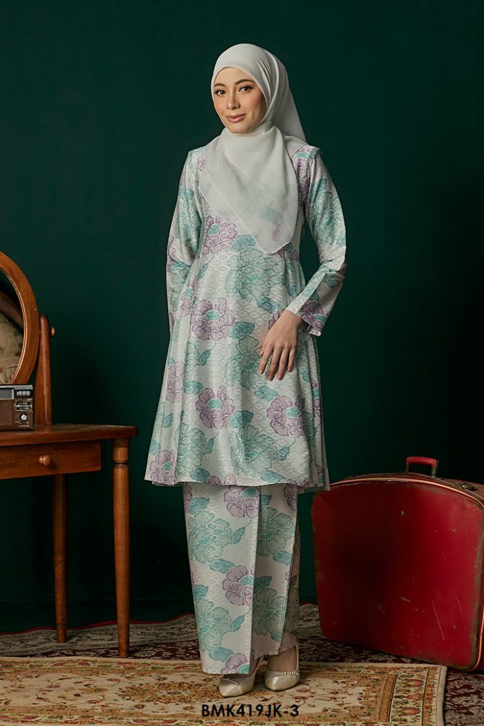Juliana Kurung Batiq Mia in Ice Mint (BMK419JK-3)
