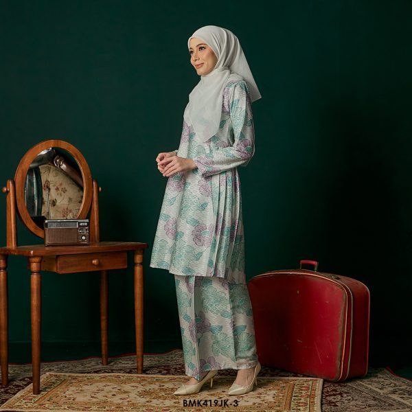 Juliana Kurung Batiq Mia in Ice Mint (BMK419JK-3) - Image 2
