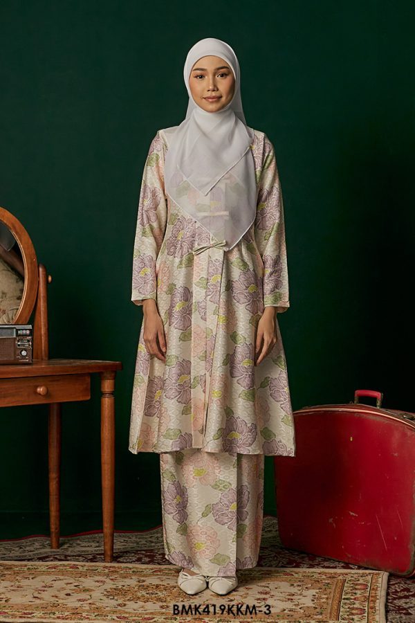 Kebarung Batiq Mia 3.0 Ribbon in Cream (BMK419KKM-3)
