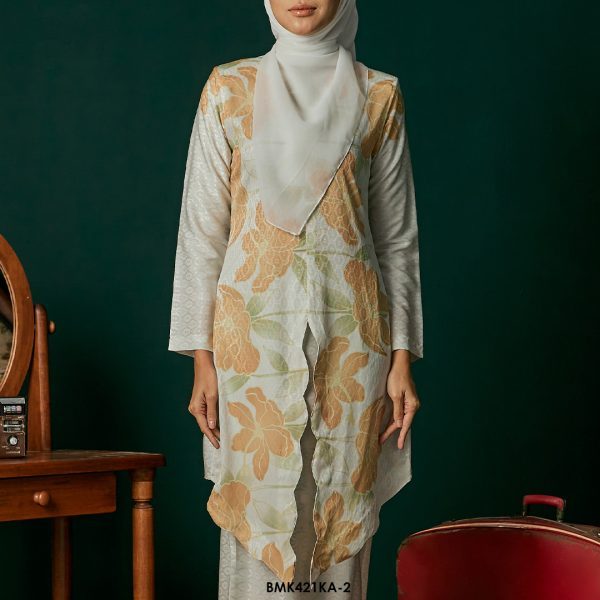 Kebaya Anggun 2.0 in Orange (BMK421KA-2) - Image 4