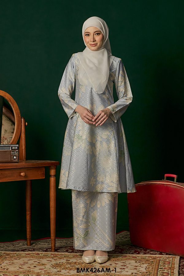 Ameera Kurung in Baby Blue (BMK426AM-1)