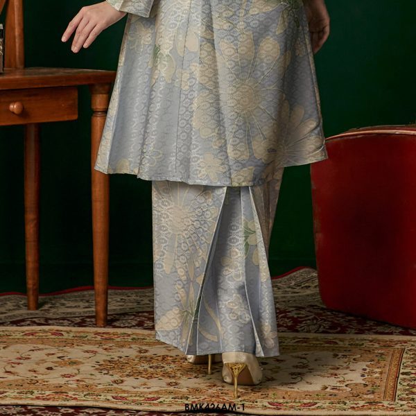 Ameera Kurung in Baby Blue (BMK426AM-1) - Image 3