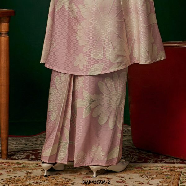Ameera Kurung in Baby Pink (BMK426AM-2) - Image 3