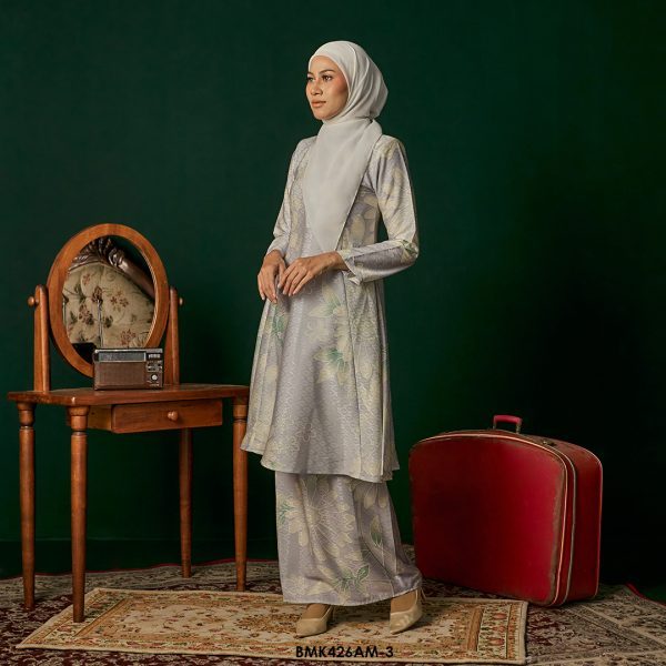Ameera Kurung in Pearl Lilac (BMK426AM-3) - Image 2
