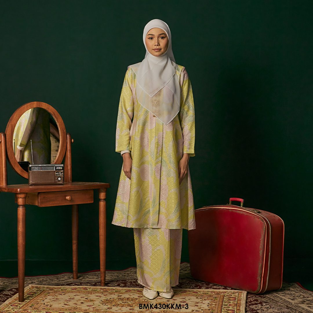 Kebarung Kalthom Batiq Mia in Lemon (BMK430KKM-3)