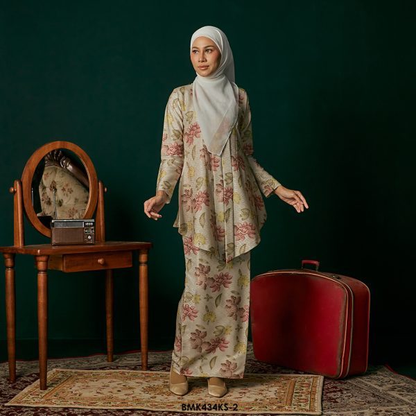 Kebaya Saloma in Dusty Rose (BMK434KS-2) - Image 2