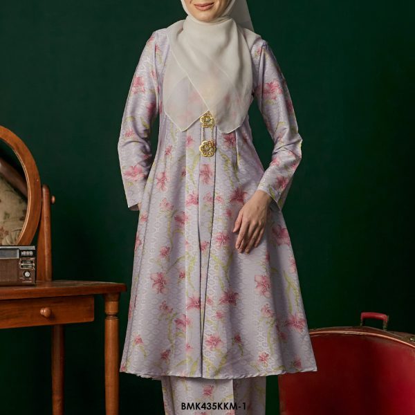 Kebarung Kalthom Batiq Mia in Lilac (BMK435KKM-1) - Image 3