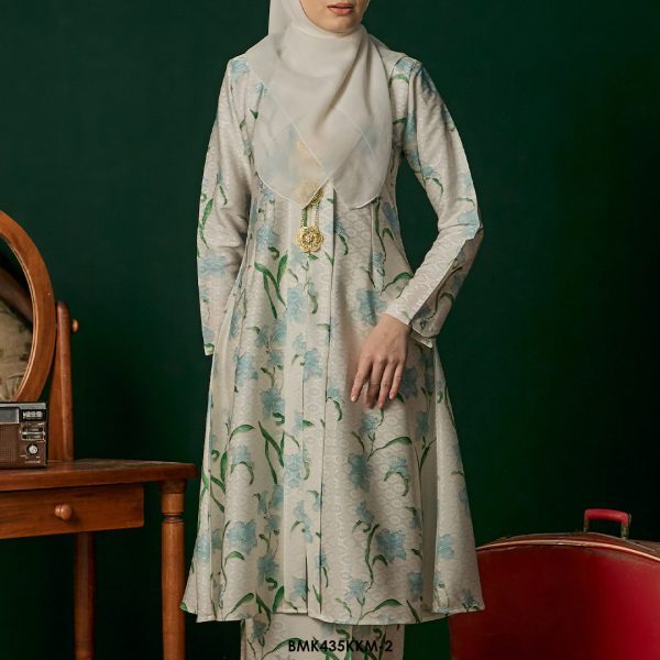 Kebarung Kalthom Batiq Mia in Baby Blue (BMK435KKM-2) - Image 3