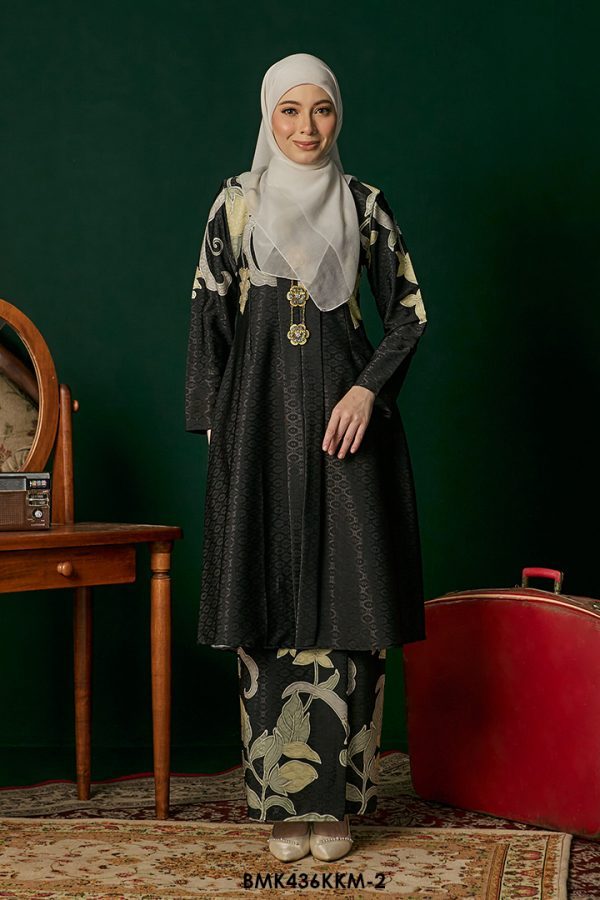 Kebarung Batiq Mia in Black (BMK436KKM-2)
