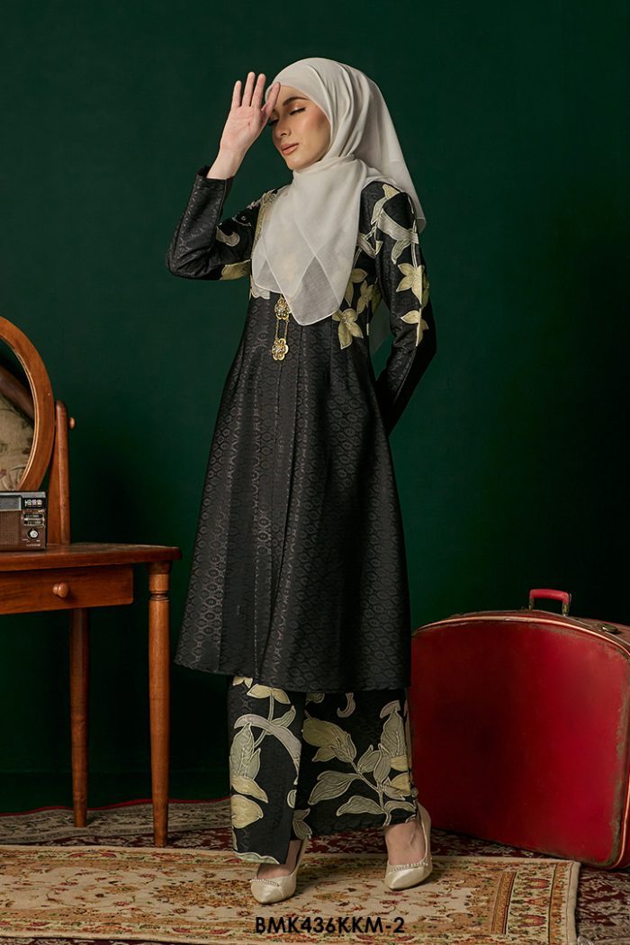 Kebarung Batiq Mia in Black (BMK436KKM-2)