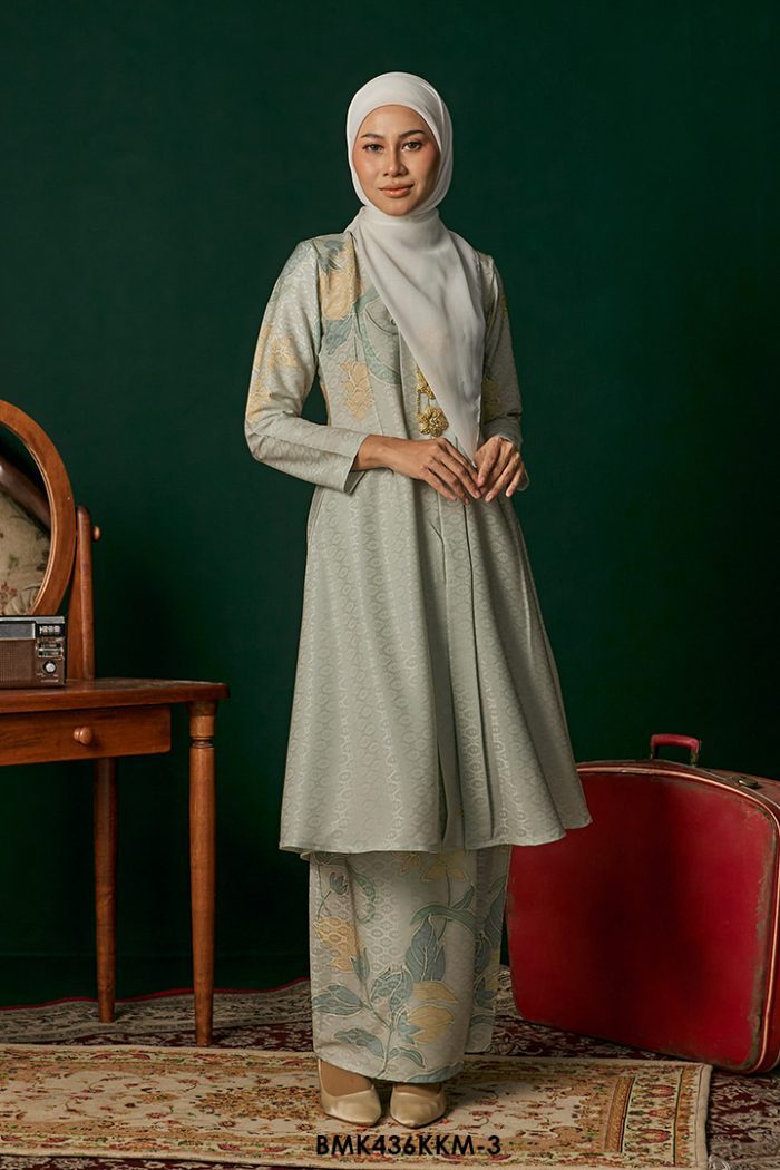 Kebarung Batiq Mia in Ice Mint (BMK436KKM-3)