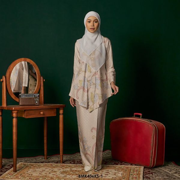 Kebaya Saloma in Soft Pink (BMK436KS-1)