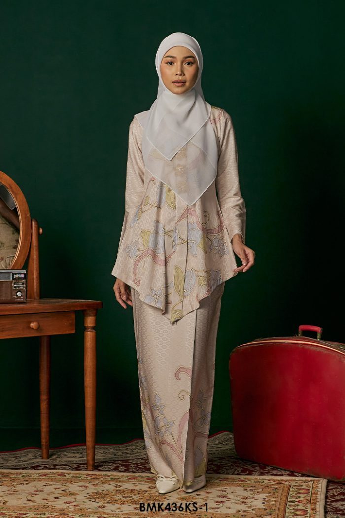 Kebaya Saloma in Soft Pink (BMK436KS-1)