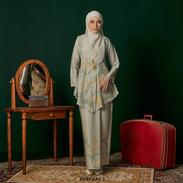 Kebaya Saloma in Ice Mint (BMK436KS-3)