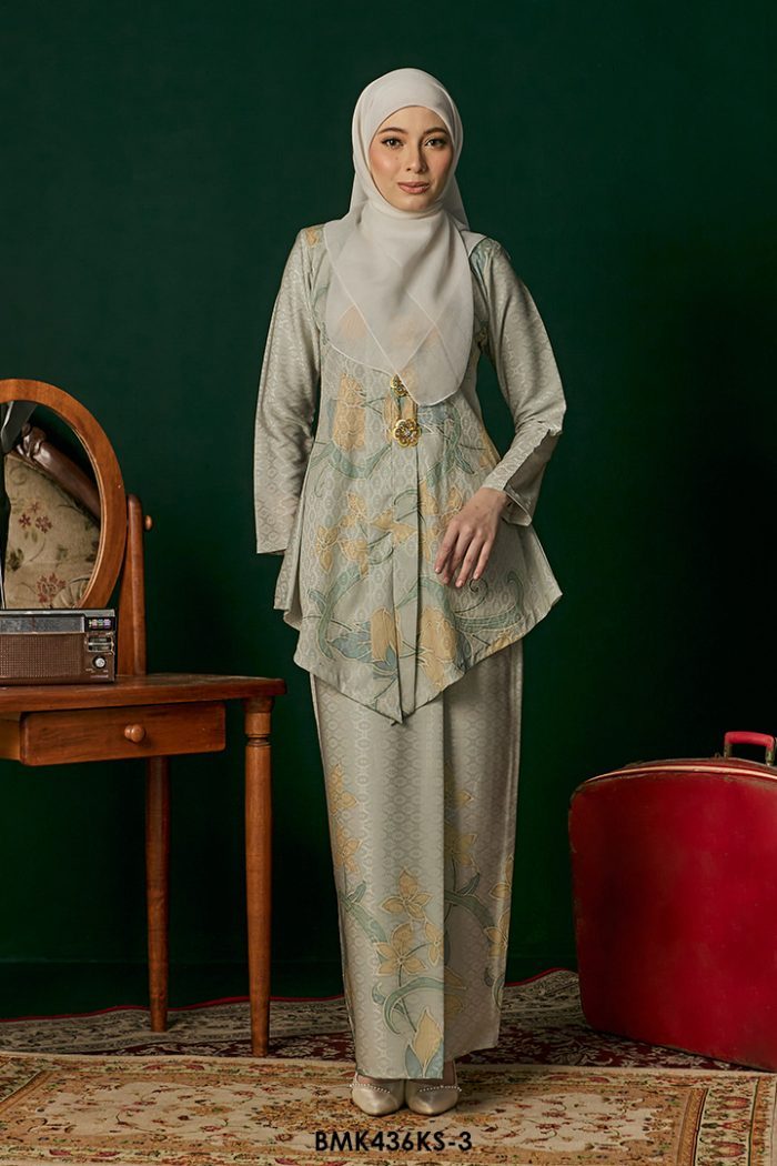 Kebaya Saloma in Ice Mint (BMK436KS-3)