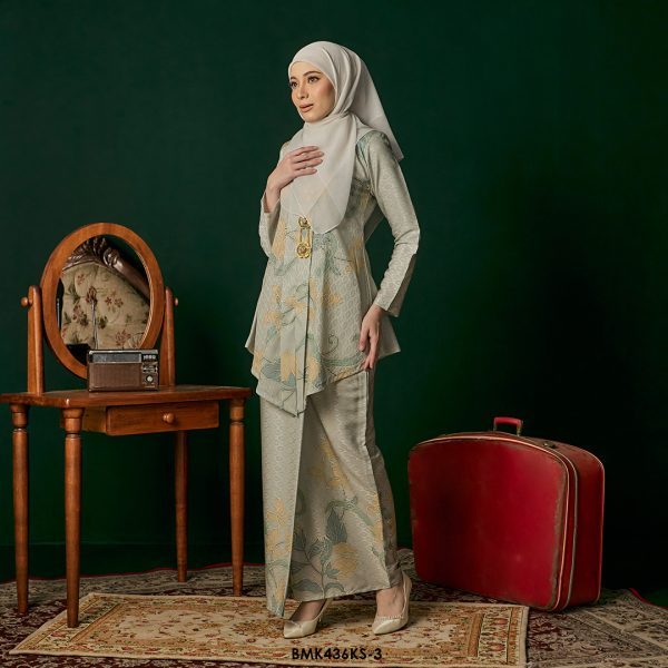 Kebaya Saloma in Ice Mint (BMK436KS-3) - Image 2