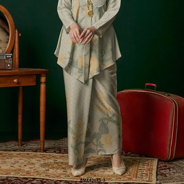 Kebaya Saloma in Ice Mint (BMK436KS-3) - Image 3