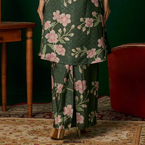 Ameera Kurung in Jade Green (BMK444AM-2) - Image 3