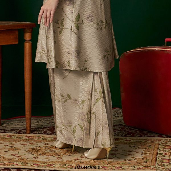 Ameera Kurung in Cream (BMK444AM-3) - Image 3