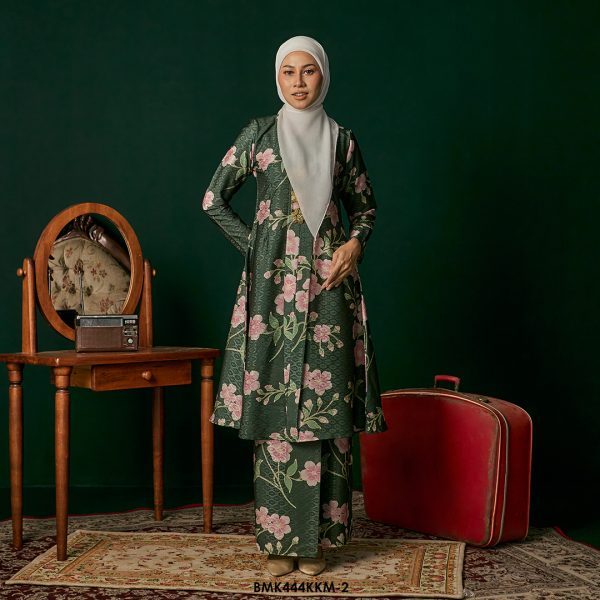Kebarung Batiq Mia in Jade Green (BMK444KKM-2)