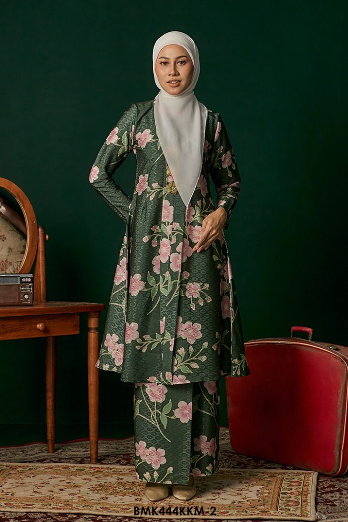 Kebarung Batiq Mia in Jade Green (BMK444KKM-2)