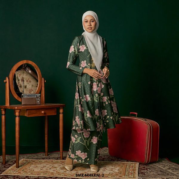 Kebarung Batiq Mia in Jade Green (BMK444KKM-2) - Image 2
