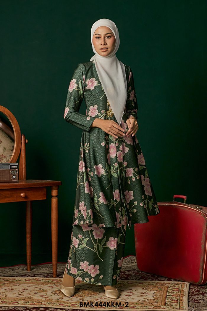 Kebarung Batiq Mia in Jade Green (BMK444KKM-2)