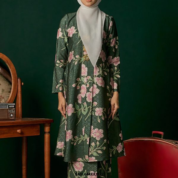 Kebarung Batiq Mia in Jade Green (BMK444KKM-2) - Image 3