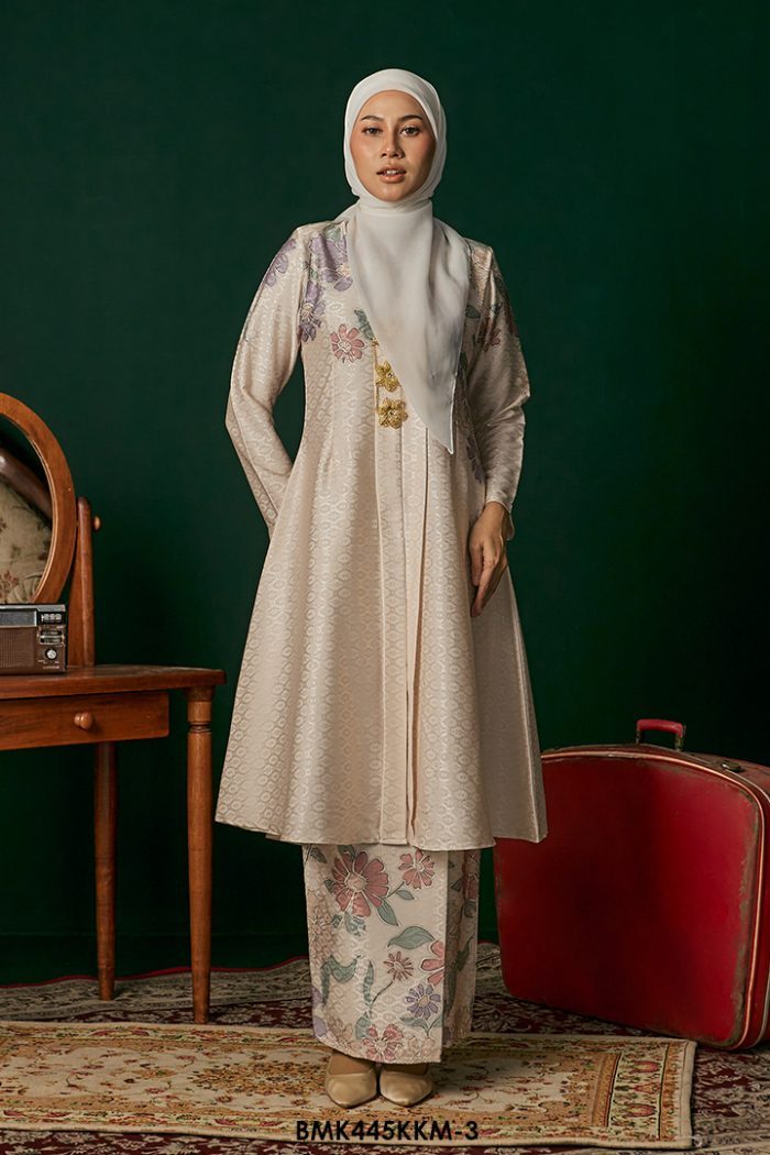 Kebarung Batiq Mia in Cream (BMK445KKM-3)