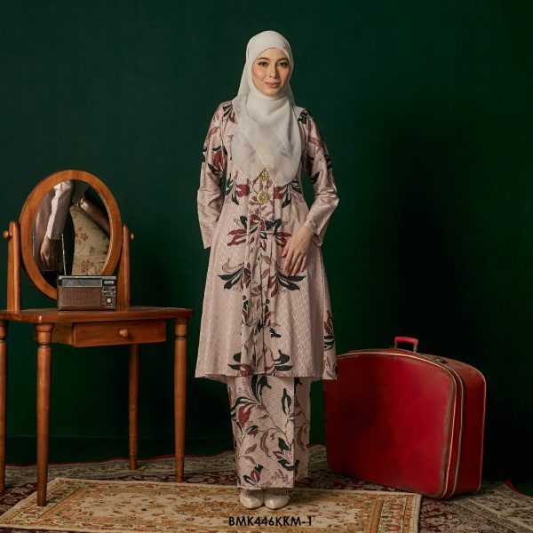 Kebarung Batiq Mia in Dusty Rose (BMK446KKM-1)