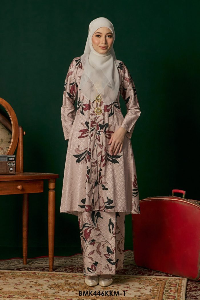 Kebarung Batiq Mia in Dusty Rose (BMK446KKM-1)