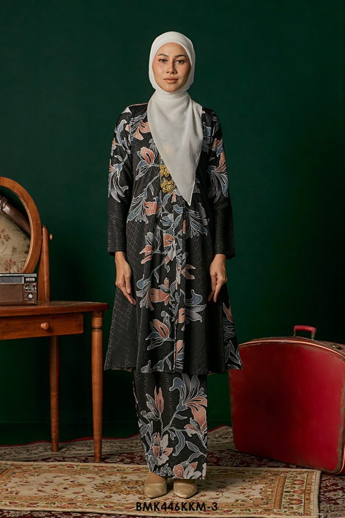 Kebarung Batiq Mia in Black (BMK446KKM-3)