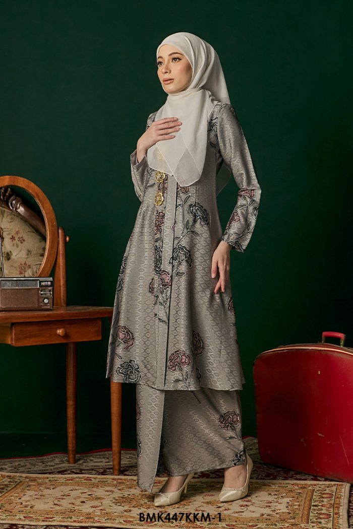 Kebarung Batiq Mia in Grey (BMK447KKM-1)