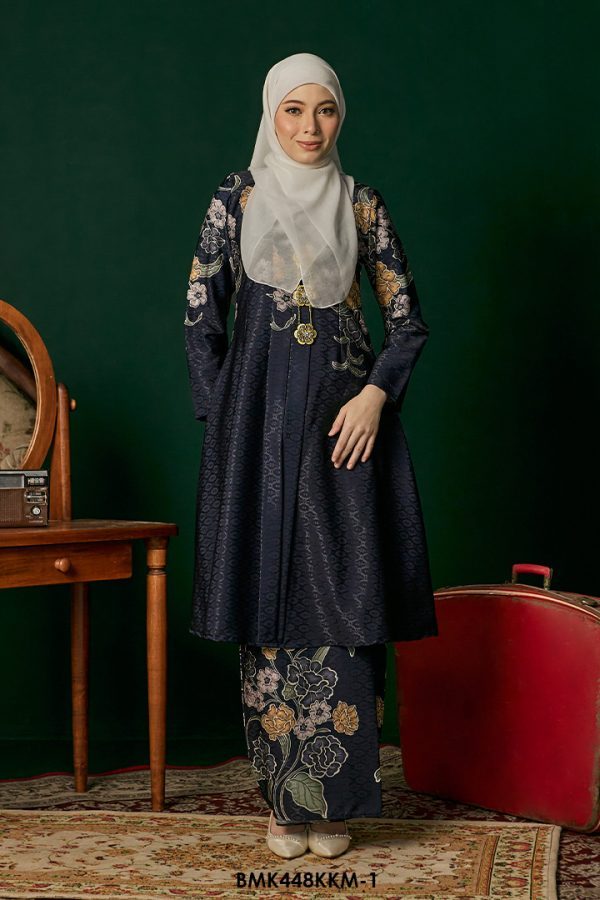 Kebarung Batiq Mia in Grey (BMK448KKM-1)