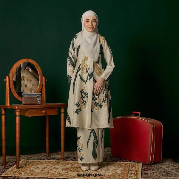 Kebarung Batiq Mia in Cream (BMK449KKM-1)