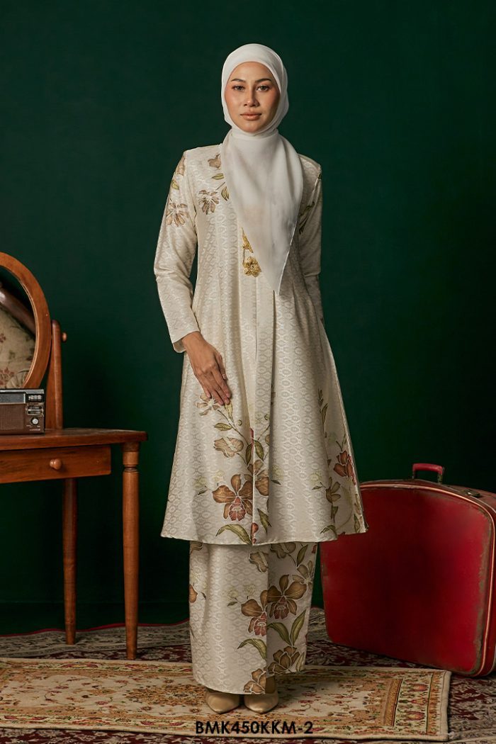 Kebarung Batiq Mia in Cream (BMK450KKM-2)