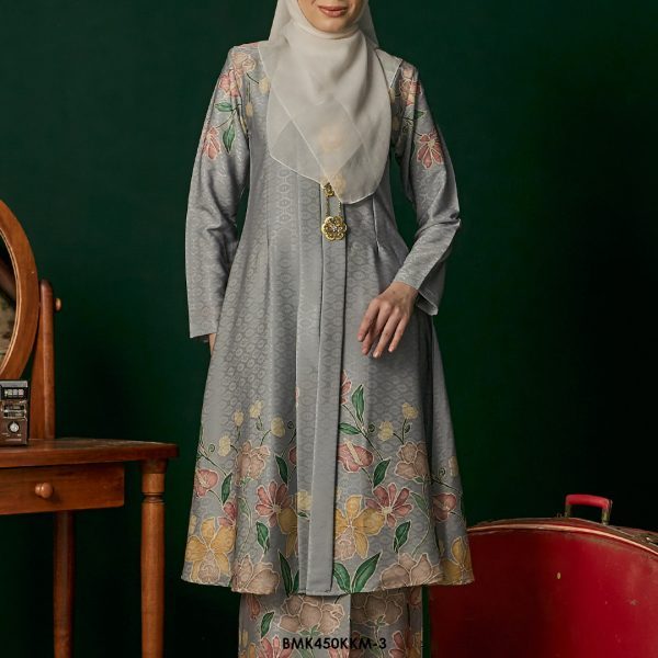 Kebarung Batiq Mia in Soft Blue (BMK450KKM-3) - Image 3