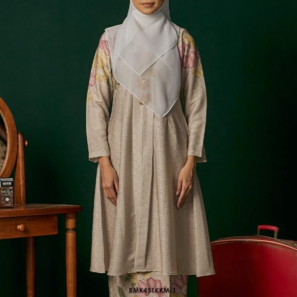 Kebarung Batiq Mia in Cream (BMK451KKM-1) - Image 3