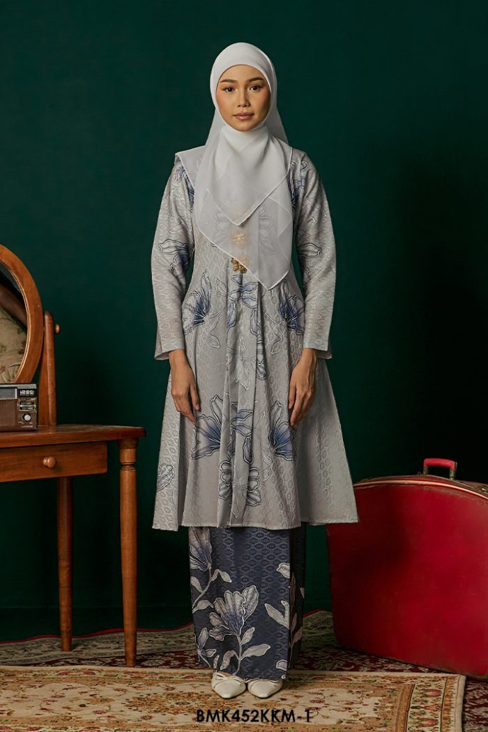 Kebarung Batiq Mia in Grey (BMK452KKM-1)