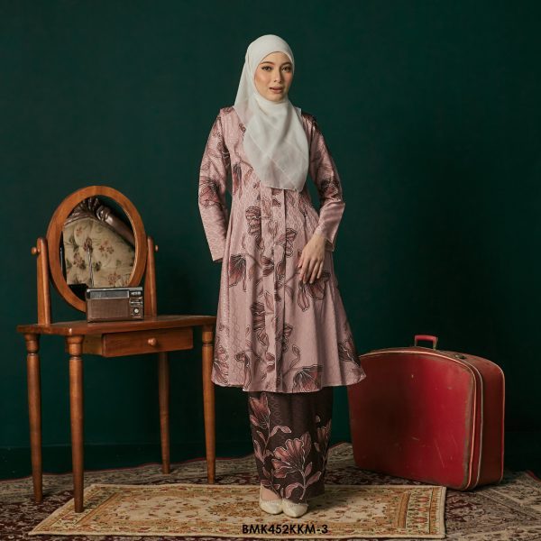 Kebarung Batiq Mia in Dusty Pink (BMK452KKM-3)