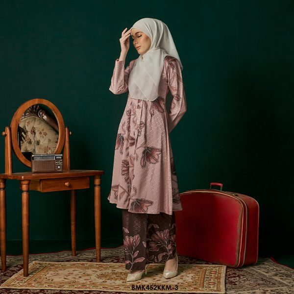 Kebarung Batiq Mia in Dusty Pink (BMK452KKM-3) - Image 2