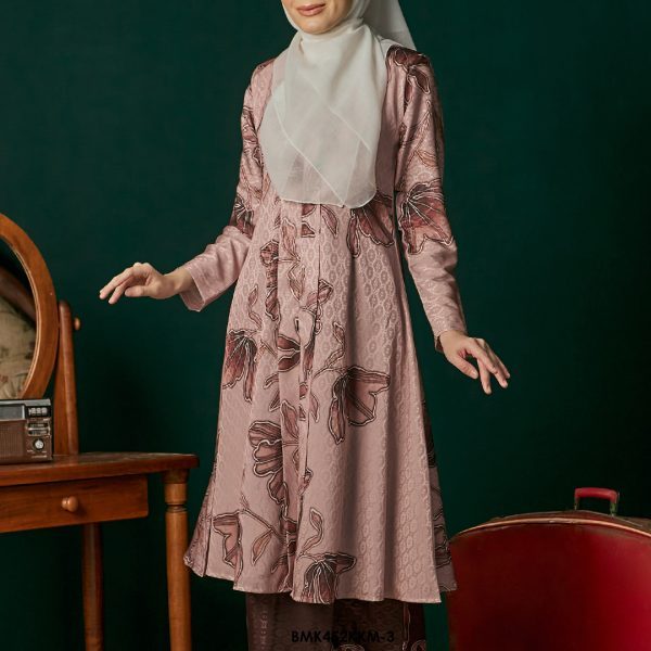 Kebarung Batiq Mia in Dusty Pink (BMK452KKM-3) - Image 3