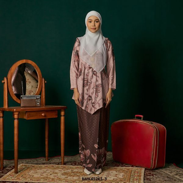 Kebaya Saloma in Dusty Pink (BMK452KS-3)