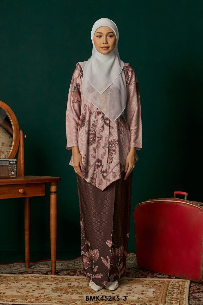 Kebaya Saloma in Dusty Pink (BMK452KS-3)