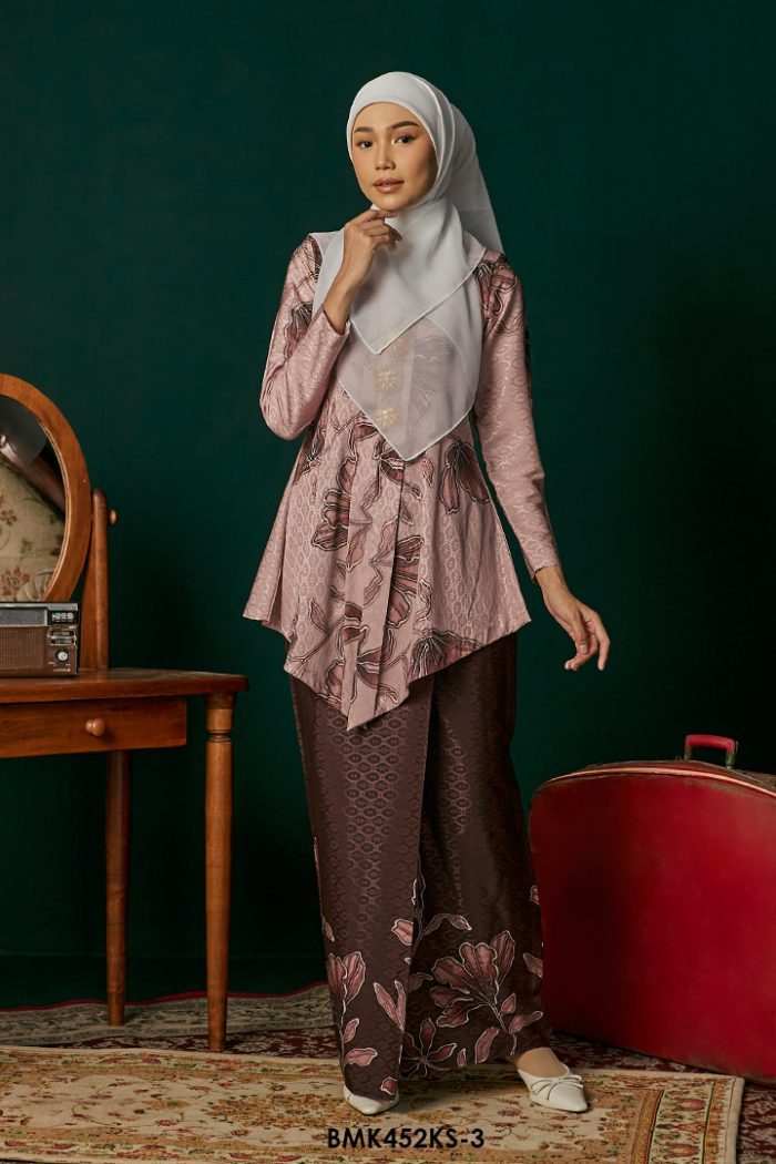 Kebaya Saloma in Dusty Pink (BMK452KS-3)