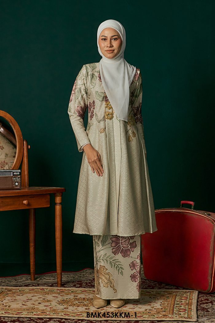 Kebarung Batiq Mia in Soft Green (BMK453KKM-1)